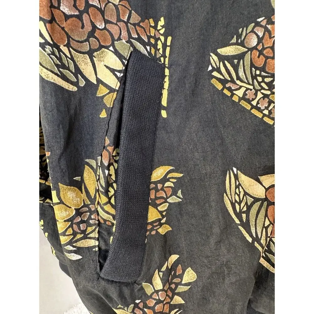VINTAGE Adolfo Sport 80s 90s Bomber Jacket Unique PRINT’S For All SEASON! Sz.L - Picture 5 of 14